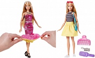 Кукла Barbie DMB30 в платьях-трансформерах  в ассортименте