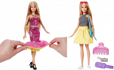 Кукла Barbie DMB30 в платьях-трансформерах  в ассортименте