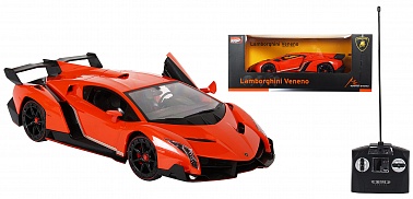 Машина р/у 1:14 Lamborghini Veneno 2289J (электропривод дверей) +акб