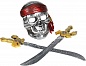 Набор оружия пирата с маской-черепом ZP3551 в/п