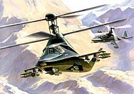 Звезда Сб.модель 7232П Вертолет Ка-58 Чёрный призрак
