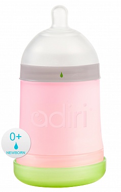 Детская бутылочка Adiri NxGen Newborn Nurser Pink, 0-3 мес., 163 мл.