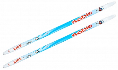 Лыжи "SABLE" под крепления NN75 мм step р.130 беговые с насечкой