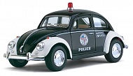 Мод.маш. KINSMART  Volkswagen Classical Beetle (Police) KT5057DP инерция (1/12шт.) 1:32 б/к