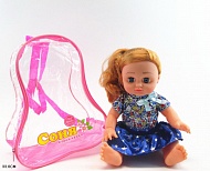 Кукла Соня 7620 озвученная, в рюкзаке