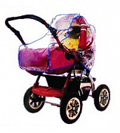 Дождевик на коляску для новорожденных ПВХ  40-5