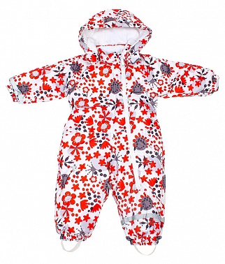 Комбинезон д/д р.74 красный 82210 Geburt*