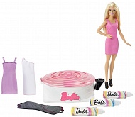 Кукла  Barbie DMC10 и набор для создания цветных нарядов