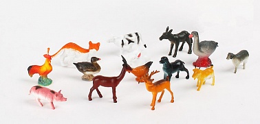 Набор домашних животных 107282/Т309/14 14 шт. в тубе Набор домашних животных 107282/Т309/14 14 шт. в тубе