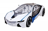 Модель машины 1:32 BMW i8 25051C музыка, свет, инерция (1/12шт) б/к