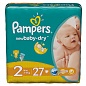 Подгузники PAMPERS New Baby Mini (3-6 кг) Стандартная Упаковка 27 шт., р.2
