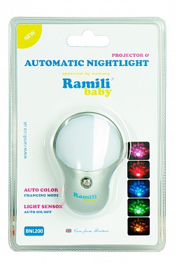 Автоматический детский ночник Ramili Baby BNL200