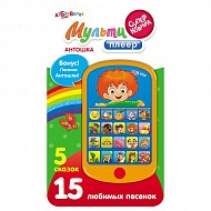 Игрушка пластмассовая "Мульти плеер Антошка", АЗБУКВАРИК