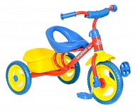 Велосипед 3-х кол RICH FAMILY XG 11214  красный/синий RF11214