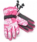 Перчатки д/д р.6-8 лет  розовый HD-06 HANDAI