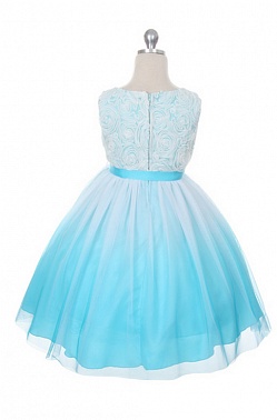 Платье праздничное Радужный перелив