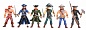 Набор игровой фигурок пиратов 6штук, подвижные конечности в/п