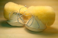 Носочки (пинетки) Ramili Baby Basic из медицинской овчинки
