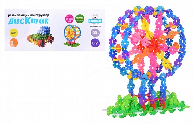 Тимошка Конструктор "дисКтик" 100 дет.