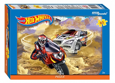 Step Пазлы 60 эл. 81144 "Hot Wheels" (Mattel)