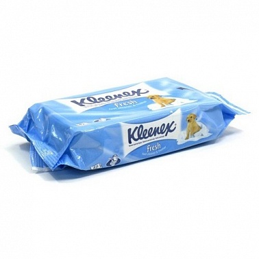 Бумага туалетная влажная KLEENEX сменный блок (42 шт)