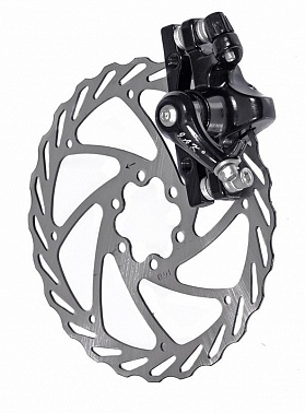 Калипер механического дискового тормоза с адаптером XTP J-5 XTKJ5F