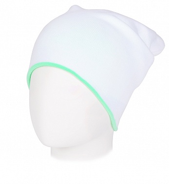 Шапка д/д р.52-54 белый + мята RGH7655 Marhatter