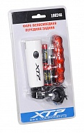 Фара велосипедная XTP передняя 1 светодиод/ задняя 5 светодиодов XT345+XT358