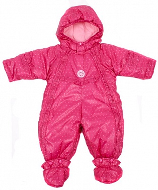 Комбинезон д/д р.62 малиновый 2050499K Geburt*