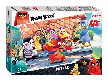 Step Пазлы 104 эл.82149 "Angry Birds"(Rovio)