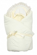 Комплект на выписку д/м, с одеялом Вензеля 6пр №125 молочный ВИТАРА