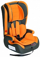 Автокресло 9-36кг HB601 Orange-1 2шт в/к оранжевый