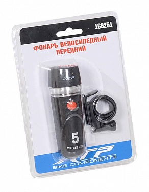 Фонарь велосипедный XTP передний 5 светодиодов XT808-11 Фонарь велосипедный XTP передний 5 светодиодов XT808-11
