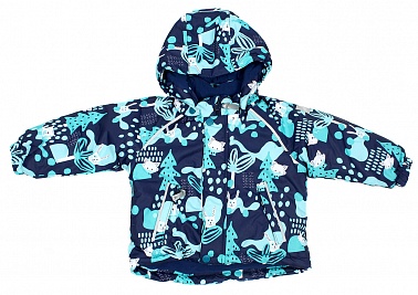 Куртка д/м р.80 бирюзовый 82025 Geburt*
