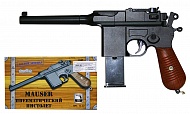 Пистолет пневматика металлический G.12 24см в/к