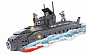 Конструктор 22806 Подводная лодка MS-007 502 дет. в/к