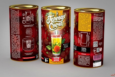Набор "Гелевая свеча" своими руками GS-01-06 Набор 6