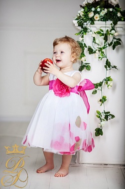 Платье праздничное Лепесточек