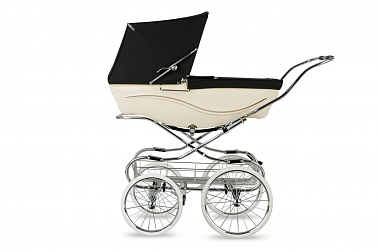 Детская коляска люлька для новорожденных Silver Cross Kensington Cream/Brown
