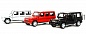 Модель машины 1:32 Mercedes G55 25074C музыка, свет, инерция (1/12шт) б/к