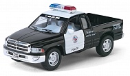 Мод. маш. KINSMART KT5018DP "DODGE RAM (Police)"  инерция (1/12шт.) 1:44 б/к