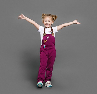 Полукомбинезон трикотажный