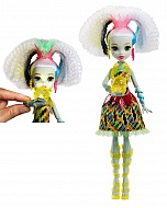 Кукла Monster High DVH72 Электро Фрэнки "Под напряжением"