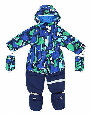 Комбинезон зима д/м р.80 бирюза/зеленый 284/2 Geburt* Комбинезон зима д/м р.80 бирюза/зеленый 284/2 Geburt*